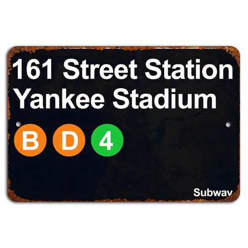 Yankee stadium subway sign - yankee,